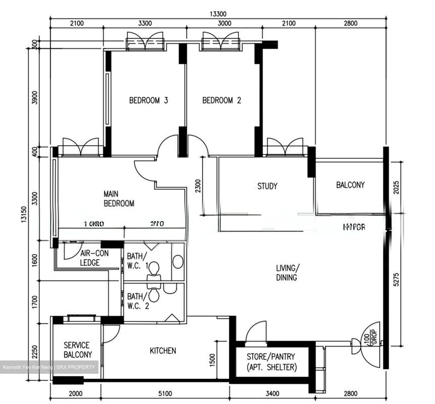 Blk 116B Rivervale Edge (Sengkang), HDB Executive #588834921